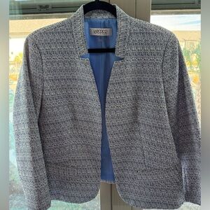Kasper Women's Textured Gray Blazer
